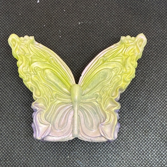 Handmade Other - Yellow and Purple Resin Butterfly